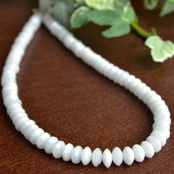 芸能人愛用 ホワイトオニキスネックレス 大粒だから存在感ばっちり カットきらめく爽やかホワイト ネックレス ペンダント Www Sustentec Com Br