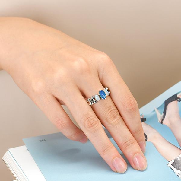 碌山 オパール シードパール リング RP 403R0078-BKOP : ルコリエYahoo