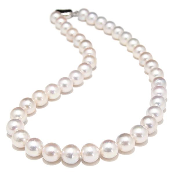 10mm バロック アコヤ真珠 ネックレス 鑑別書付 希少な特大サイズと