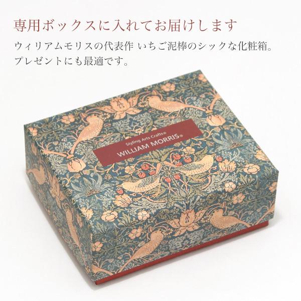 碌山 ウィリアムモリス いちご泥棒 ガーネット ブローチ