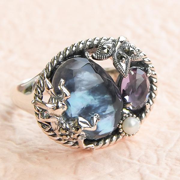 作者不明 青みの強いターコイズ 7個 バングル インディアン