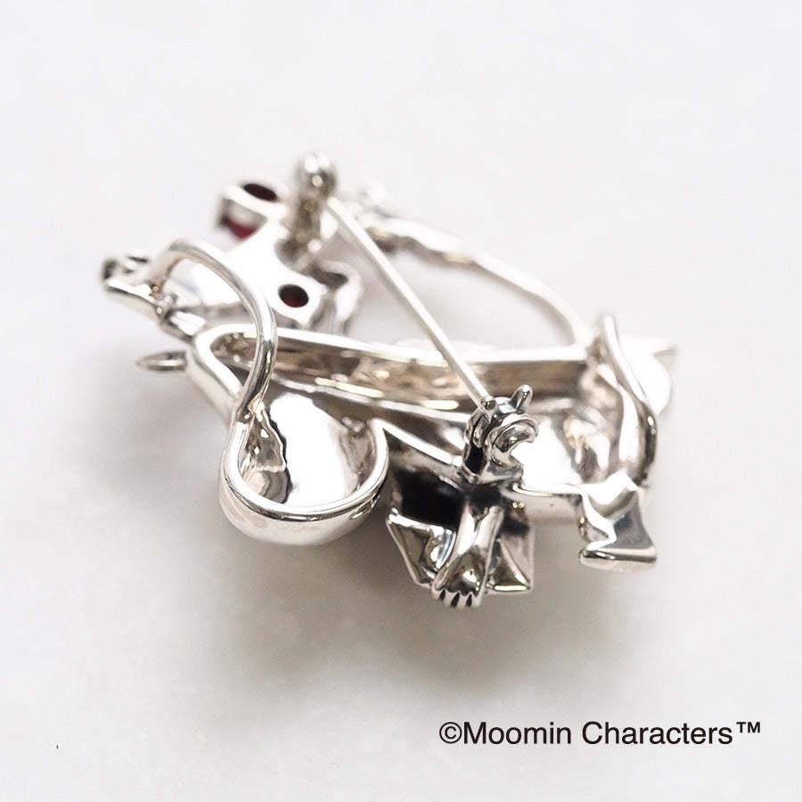 MOOMIN（ムーミン） 碌山 走るムーミン ブローチペンダント 公式
