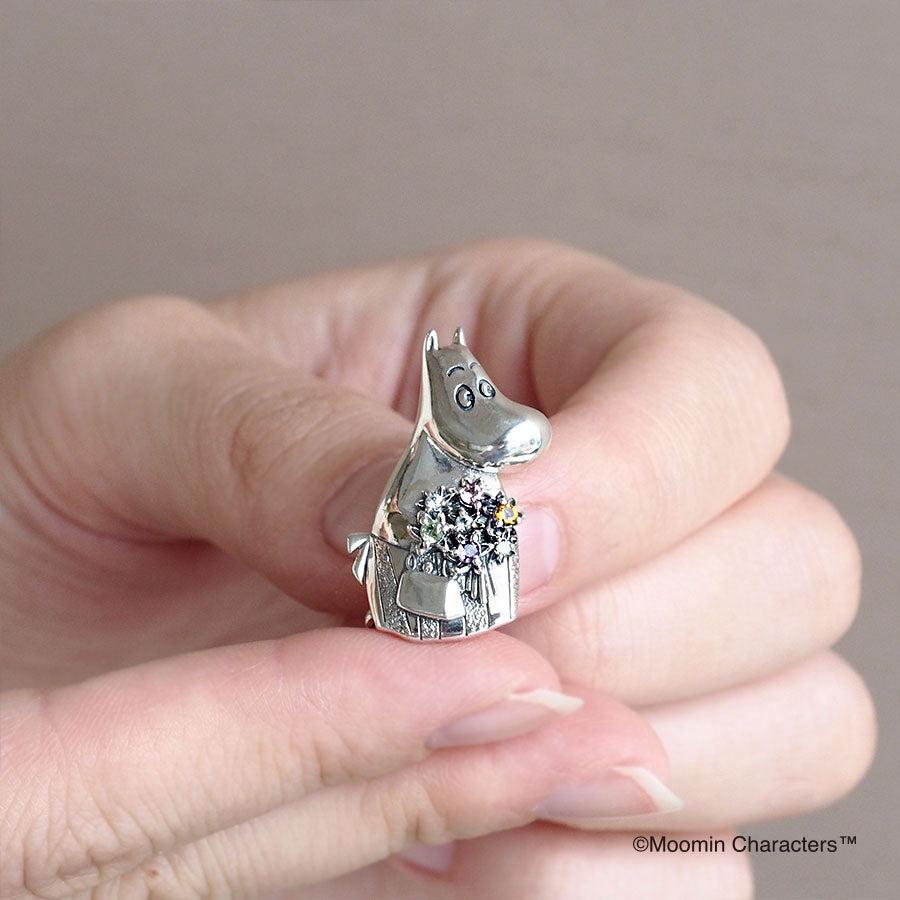 MOOMIN（ムーミン） 碌山 花束 ムーミンママ ブローチペンダント 公式