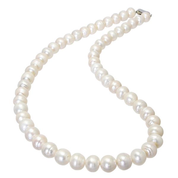 12mm バロック 淡水真珠 60cm ネックレス マチネ 大粒バロックパール 