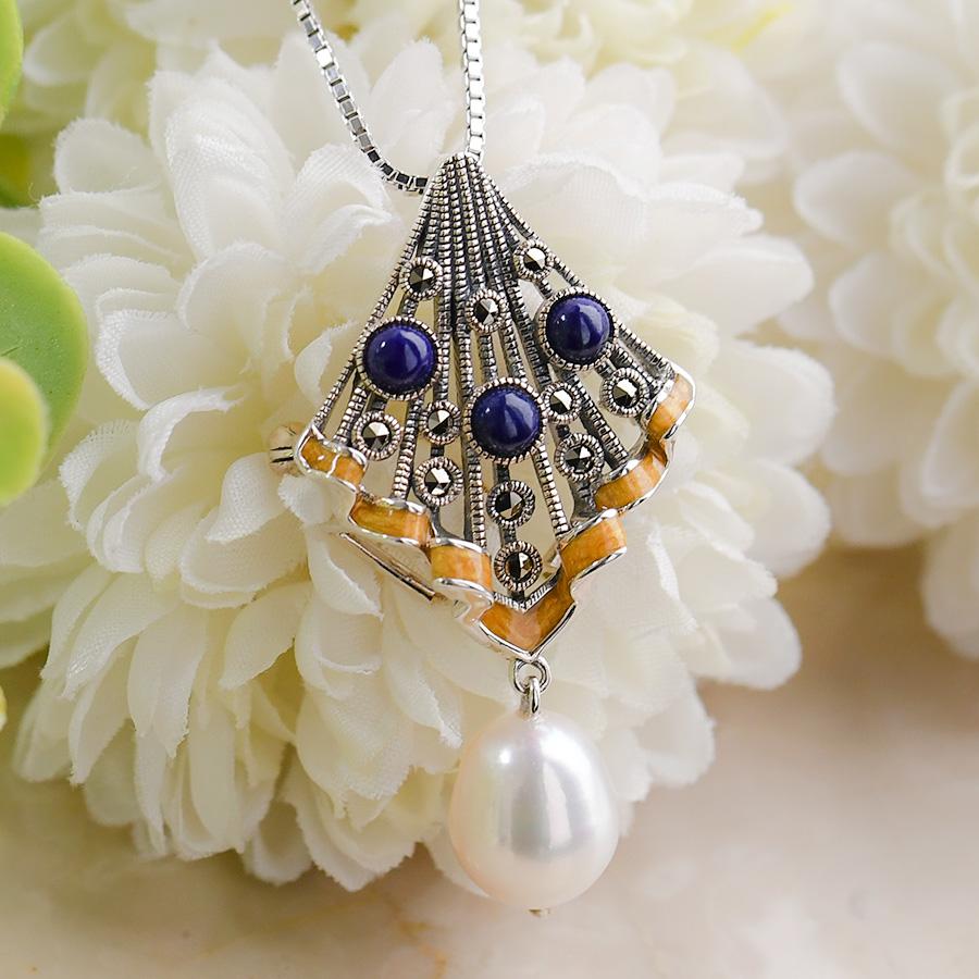 碌山 フェルメール 真珠の耳飾りの少女 ブローチペンダント : ルコリエ