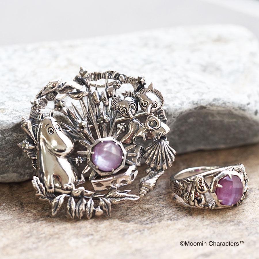 MOOMIN（ムーミン） 碌山 ムーミンとルビー リング 公式 ムーミン×碌山