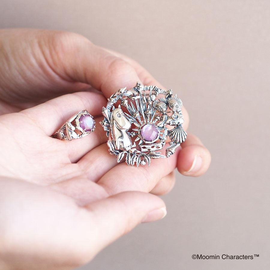 アンティークルビーリング フランス アンティーク リング K18 ルビー パール 1900年頃 ベル