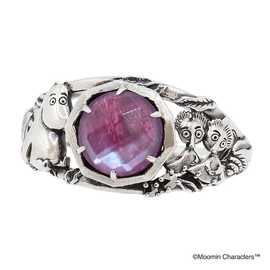 MOOMIN（ムーミン） 碌山 ムーミンとルビー リング 公式 ムーミン×碌山