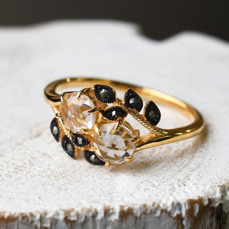 碌山 FATRAS トワエモアリング Toi et Moi Ring 802R0070-GP