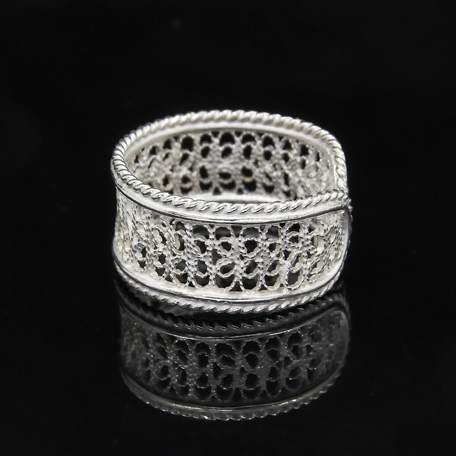 フィリグリー フリーサイズ リング　美しい手仕事の繊細な銀線細工 ジョグジャカルタ KA79 YA220671 |  | 05
