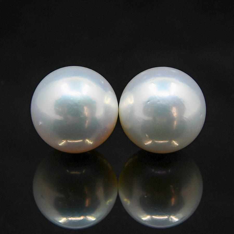 訳あり超特価 極てり 12mm 淡水真珠 ピアス イヤリング |  | 06