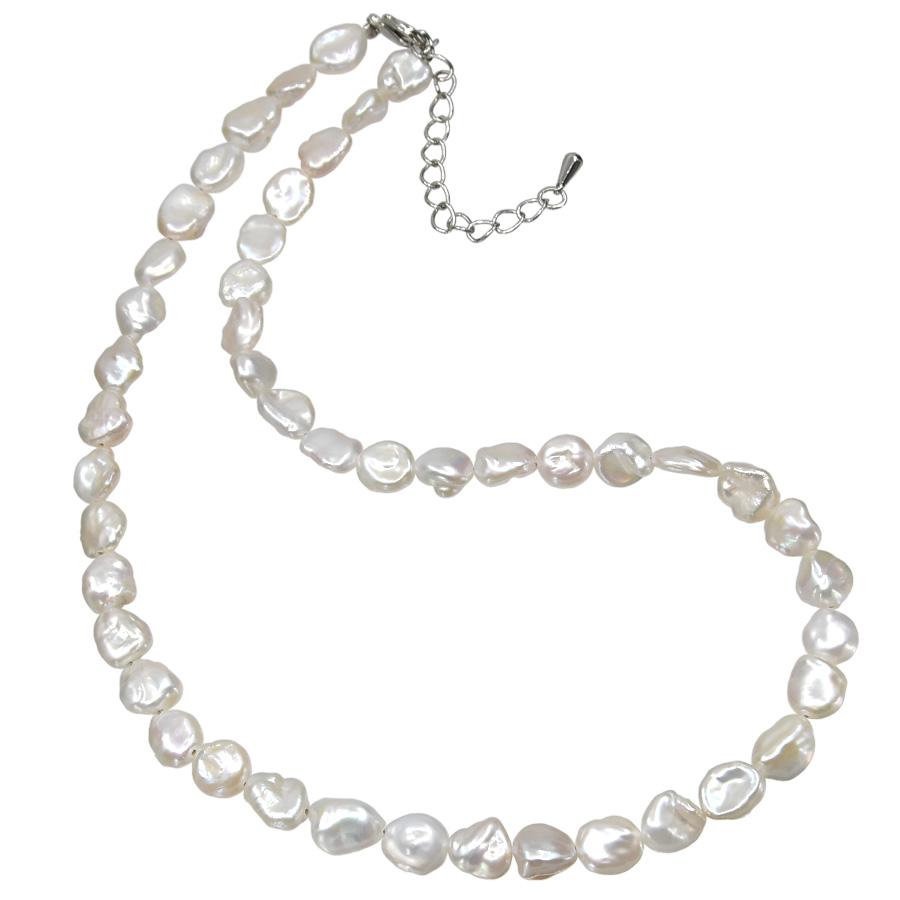 ケシ バロックパール ネックレス　普段使いに丁度いい 淡水真珠 ナチュラルなシェイプ NA37 |  | 07