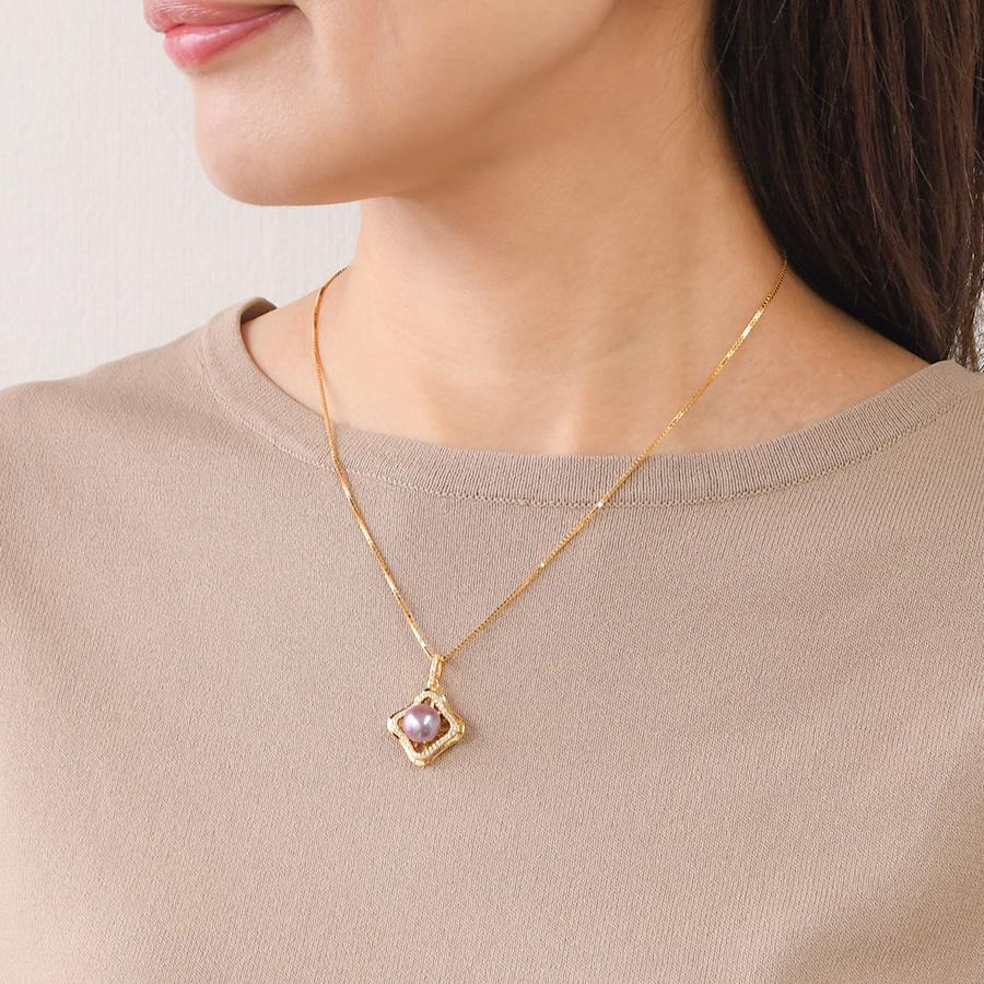 現品限り ナチュラルカラー 淡水真珠 ペンダントトップ 訳あり 特別プライス NA11 |  | 02