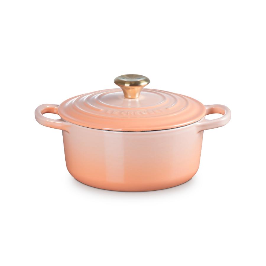 ルクルーゼ鍋ピーチピンク
