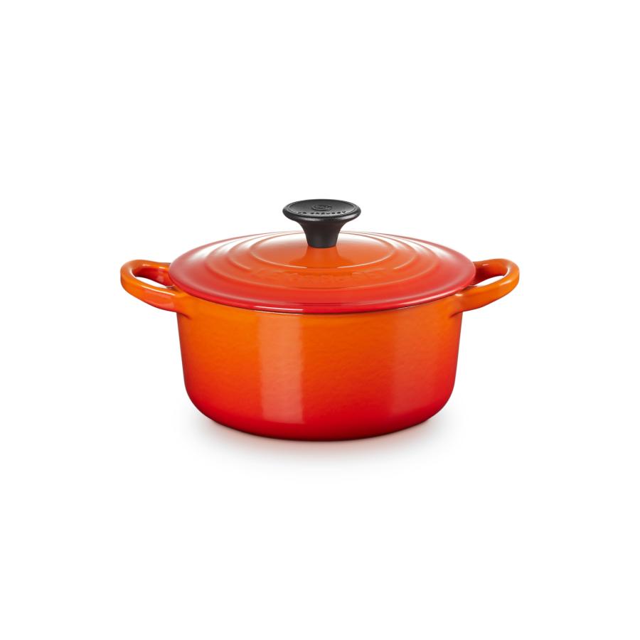 LE CREUSET 両手鍋 14cm オレンジ Le Creuset（ル・クルーゼ） 公式 鍋 IH IH対応 両手鍋 ｜ ココット