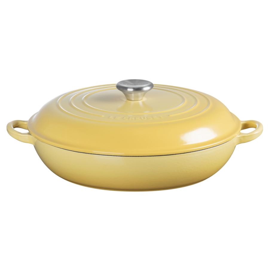 廃盤 Le Creuset ル・クルーゼ 両手鍋 25cm イエロー Le Creuset（ル・クルーゼ） 公式 鍋 IH IH対応 両手鍋 ｜ ビュッフェ