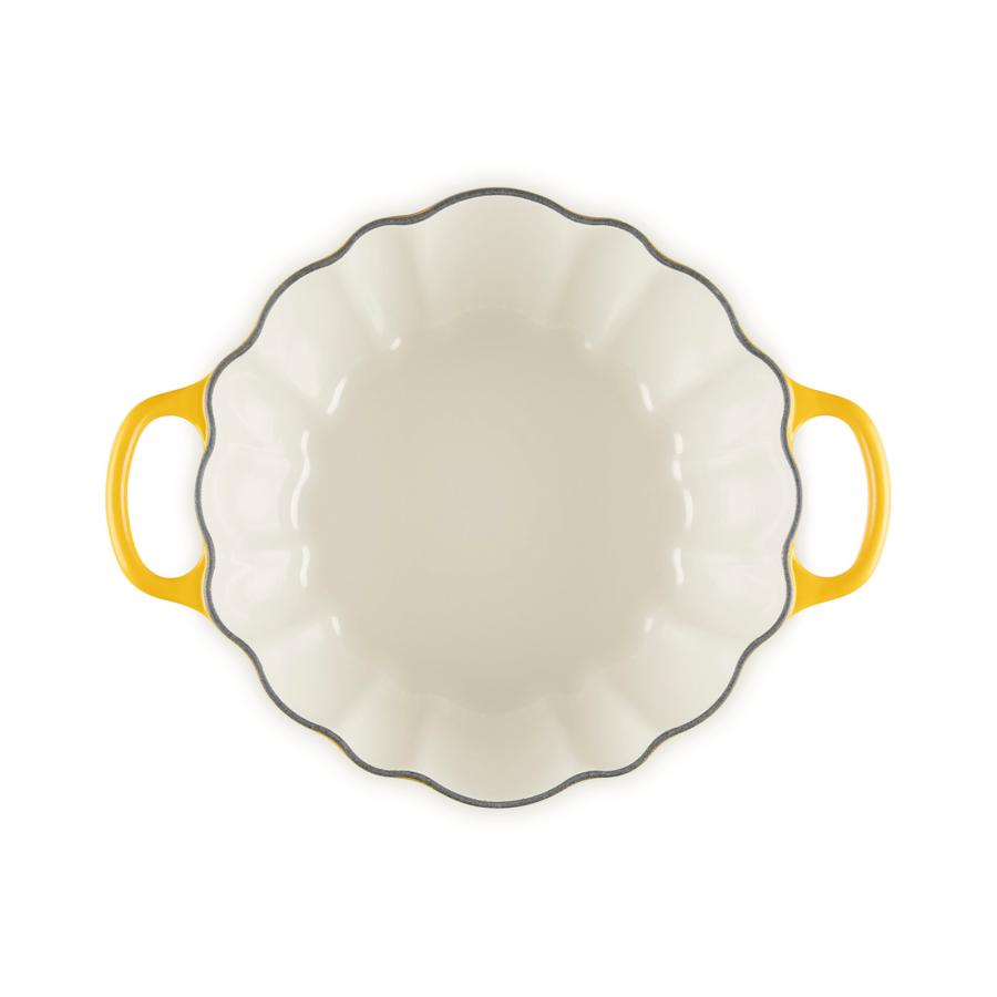 LE CREUSET パンプキン 両手鍋 24cm ホワイト Le Creuset（ル・クルーゼ） 公式 鍋 IH IH対応 両手鍋