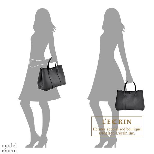 HERMES エルメス ガーデンパーティー PM ネゴンダ ブラック ガーデンパーティー エルメス ガーデンパーティ36/PM ブラック