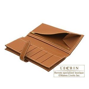 HERMES（エルメス） ベアンスフレ ゴールド ヴォーエプソン ゴールド