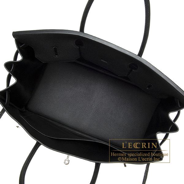 Birkin エルメス バーキン40 ブラック トゴ シルバー金具