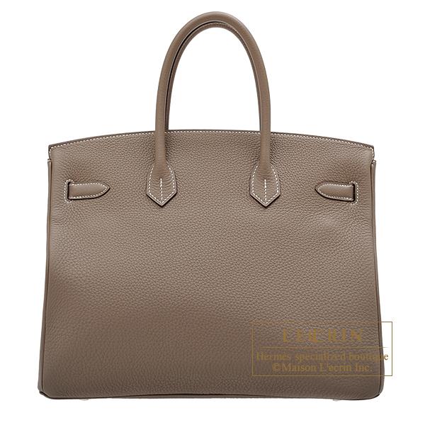 エルメス　バーキングラブ35 O刻印　トゴ×リザード エルメス バーキングラブ35 O刻印 トゴ×リザード エルメス