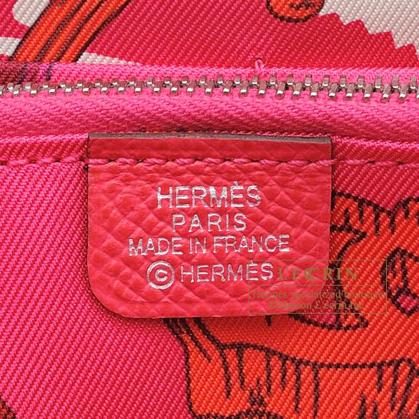 エルメス　アザップ　シルクイン　ロングウォレット　ローズエクストリーム エルメス アザップ シルクイン ロング ローズエクストリーム