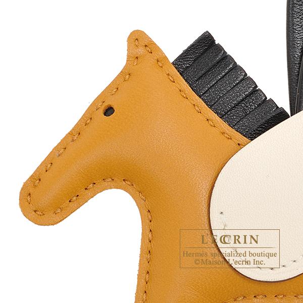 HERMES エルメス ロデオチャームペガサスPM セサミ/ブラック HERMES エルメス ロデオチャームペガサスPM セサミ/ブラック