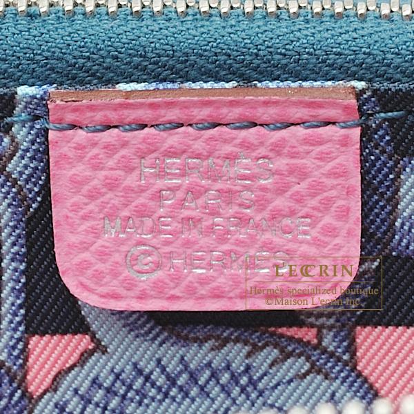 HERMES エルメス アザップ シルクイン コンパクト ピンク/ コル 