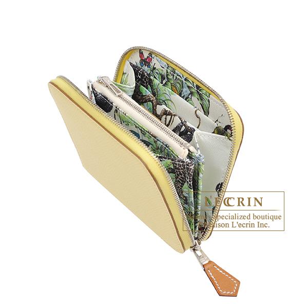 HERMES エルメス アザップ シルクイン コンパクト ジョーヌプッサン