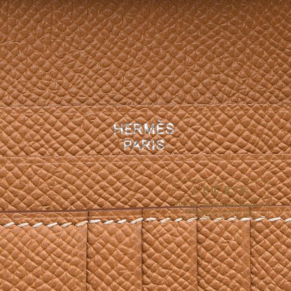 HERMES（エルメス） ベアンコンパクト ゴールド ヴォーエプソン 