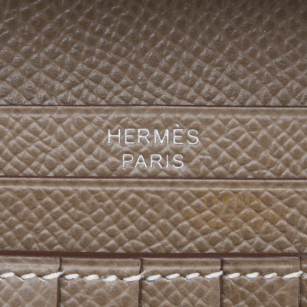 HERMES（エルメス） ベアンコンパクト エトゥープ ヴォーエプソン 