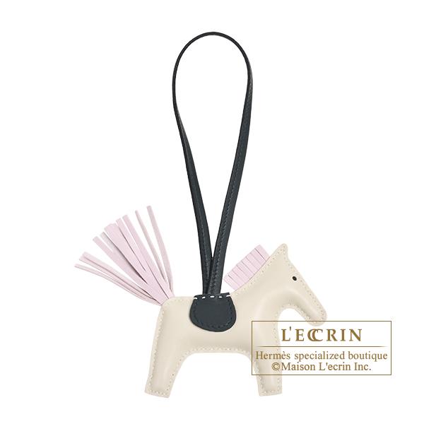 HERMES エルメス ロデオチャームPM クレ/ モーヴペール