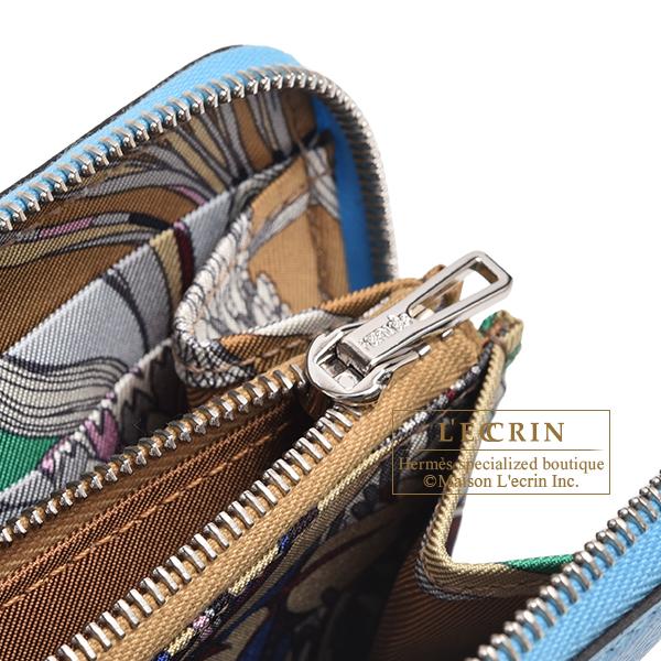 HERMES（エルメス） アザップ シルクイン コンパクト セレスト/ チャイ 