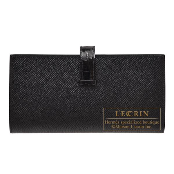 HERMES エルメス ベアンスフレタッチ ブラック ヴォーエプソン 