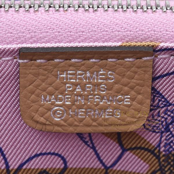 HERMES（エルメス） アザップ シルクイン コンパクト チャイ/ モーヴ
