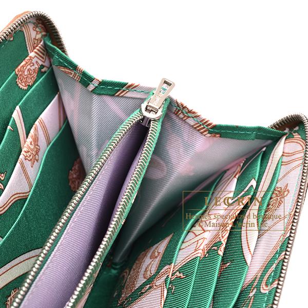 HERMES エルメス アザップ シルクイン ロング ゴールド/ ミント