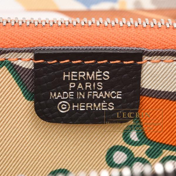 HERMES エルメス アザップ シルクイン コンパクト ブラック HERMES エルメス アザップ シルクイン コンパクト ブラック