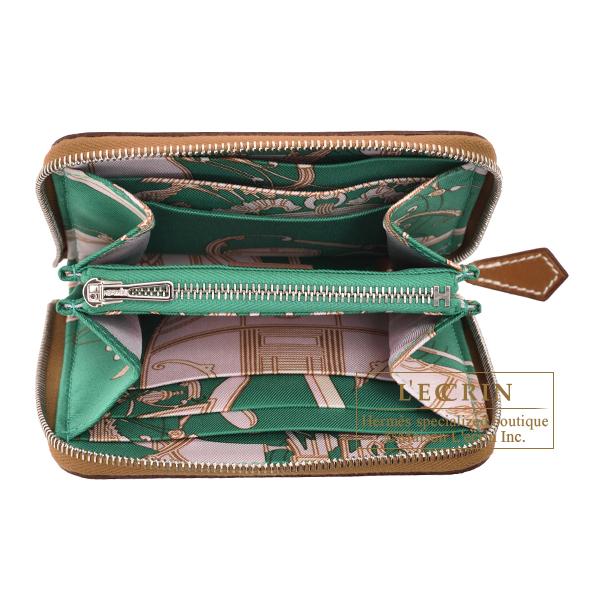 HERMES エルメス アザップ シルクイン コンパクト ゴールド