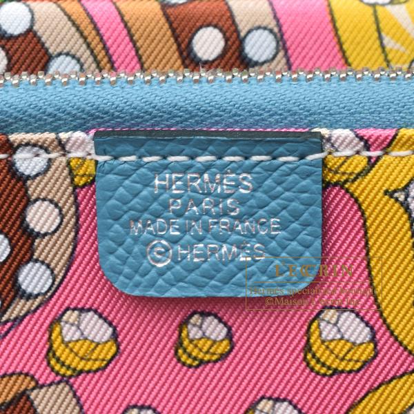 HERMES エルメス アザップ シルクイン ロング ブルージーン