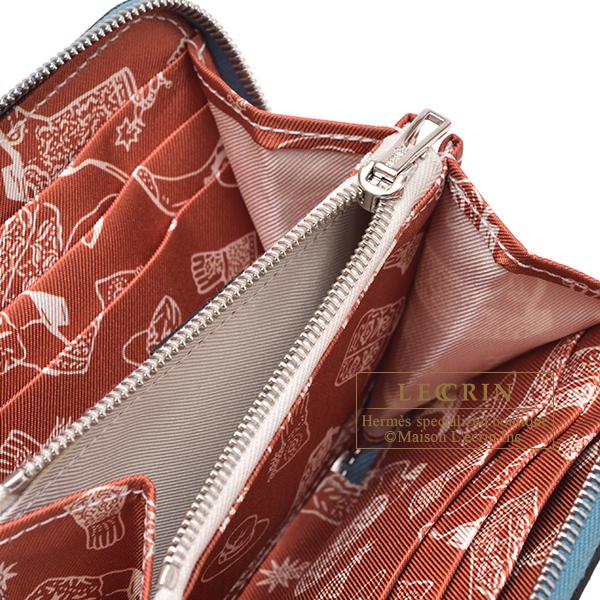 HERMES（エルメス） アザップ シルクイン コンパクト ニューブルー