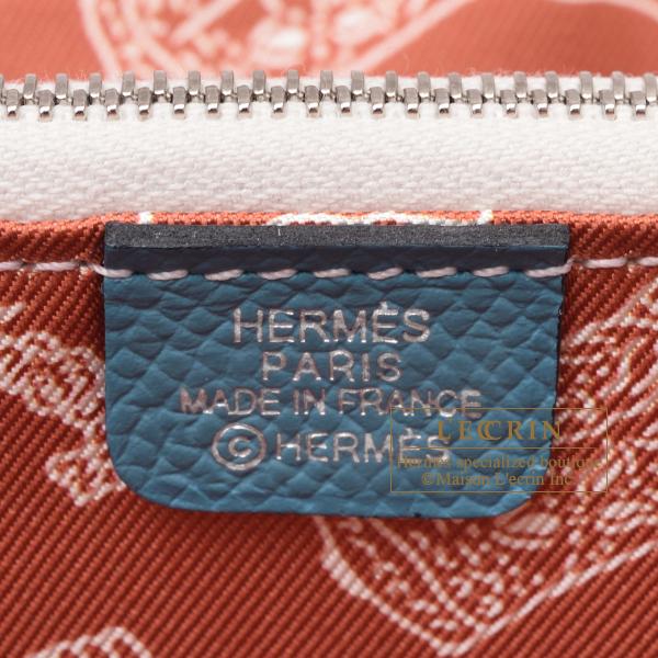 HERMES（エルメス） アザップ シルクイン コンパクト ニューブルー