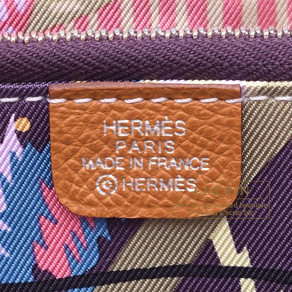HERMES（エルメス） アザップ シルクイン ロング ゴールド/ カシス