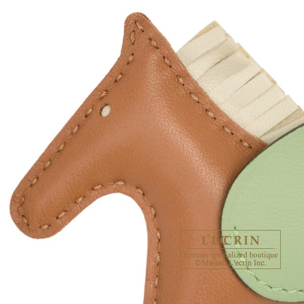 HERMES エルメス ロデオチャームペガサスPM ゴールド/クレ HERMES エルメス ロデオチャームペガサスPM ゴールド/クレ