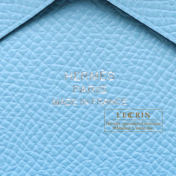 HERMES エルメス カルヴィ デュオ セレスト ヴォーエプソン HERMES エルメス カルヴィ デュオ セレスト ヴォーエプソン