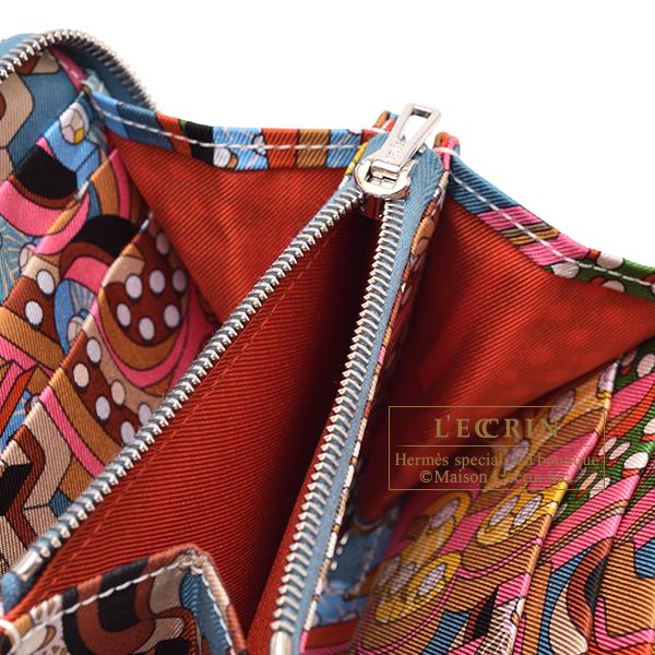 HERMES エルメス アザップ シルクイン コンパクト ブルージーン HERMES エルメス アザップ シルクイン コンパクト ブルージーン