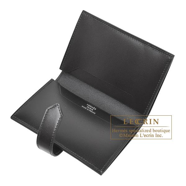 HERMES エルメス ベアンカードケースモノクローム ソーブラック HERMES エルメス ベアンカードケースモノクローム ソーブラック