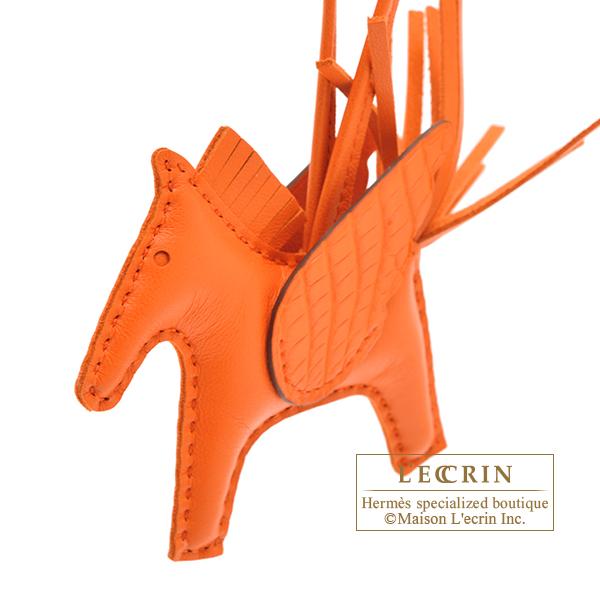 HERMES（エルメス） ロデオチャームペガサスタッチPM オレンジポピー