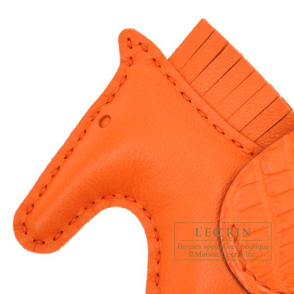 HERMES（エルメス） ロデオチャームペガサスタッチPM オレンジポピー