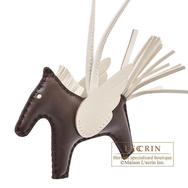 【新品未使用】エルメス チャーム ロデオ PM ペガサス　ショコラ　クレ HERMES（エルメス） ロデオチャームペガサスPM ショコラ/クレ/クレ
