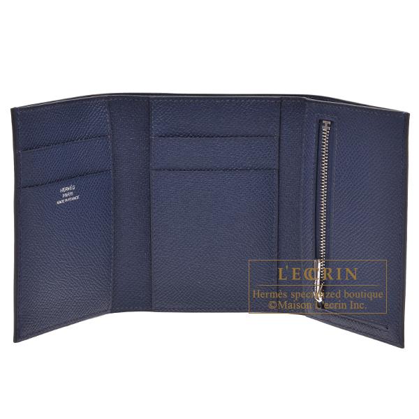 HERMES エルメス ベアンコンビネ ブルーネイビー ヴォーエプソン